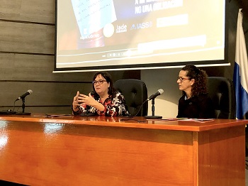 Dª. Mariam Franquet en la apertura de las Jornadas