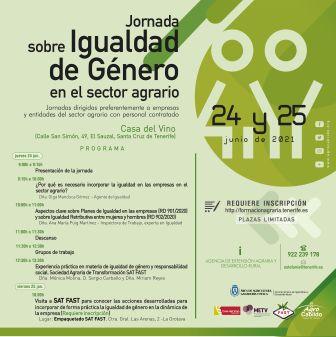 El Cabildo organiza unas jornadas sobre igualdad de género en el sector agrario