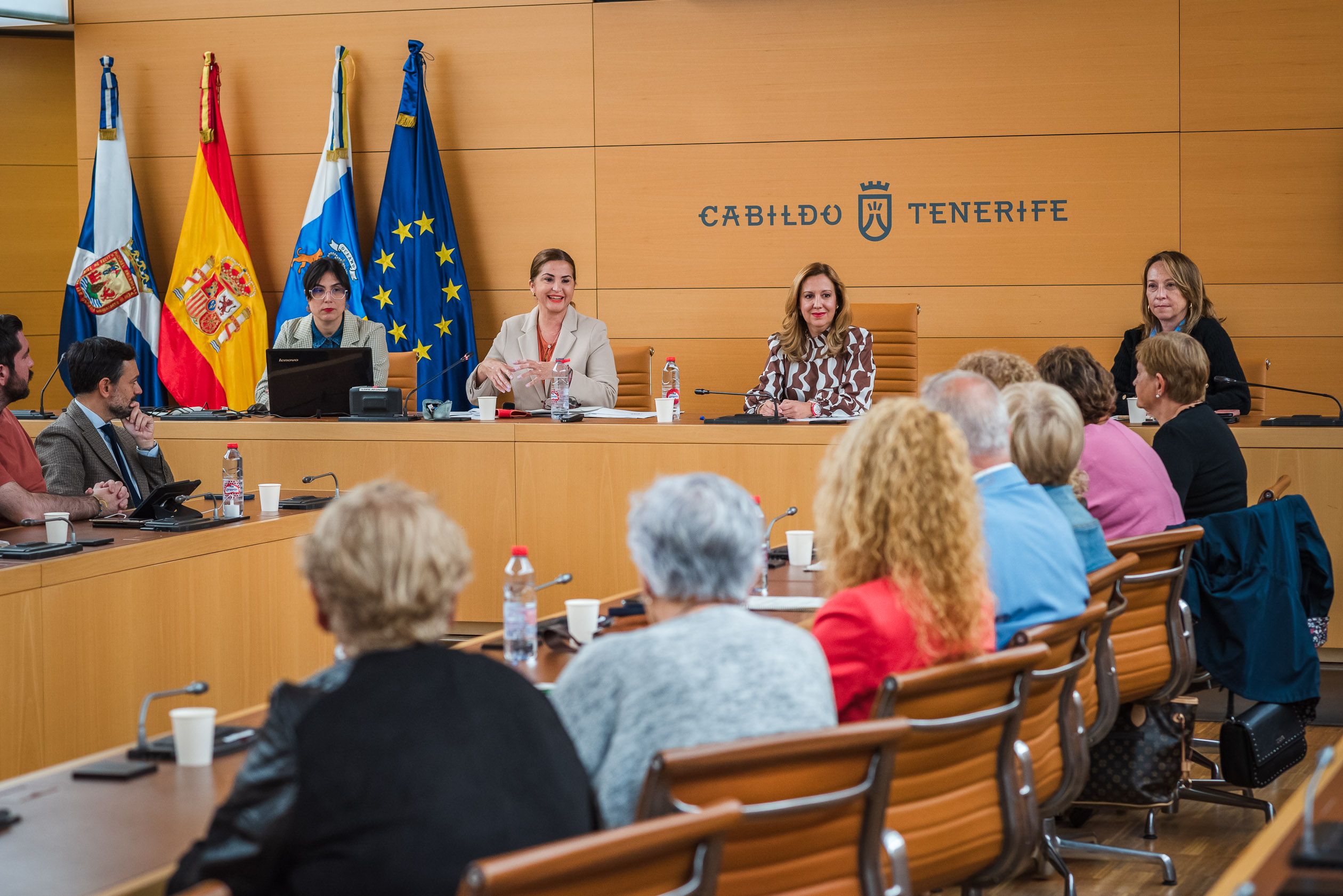 El Cabildo acoge la constitución del Consejo Insular del Mayor de Tenerife