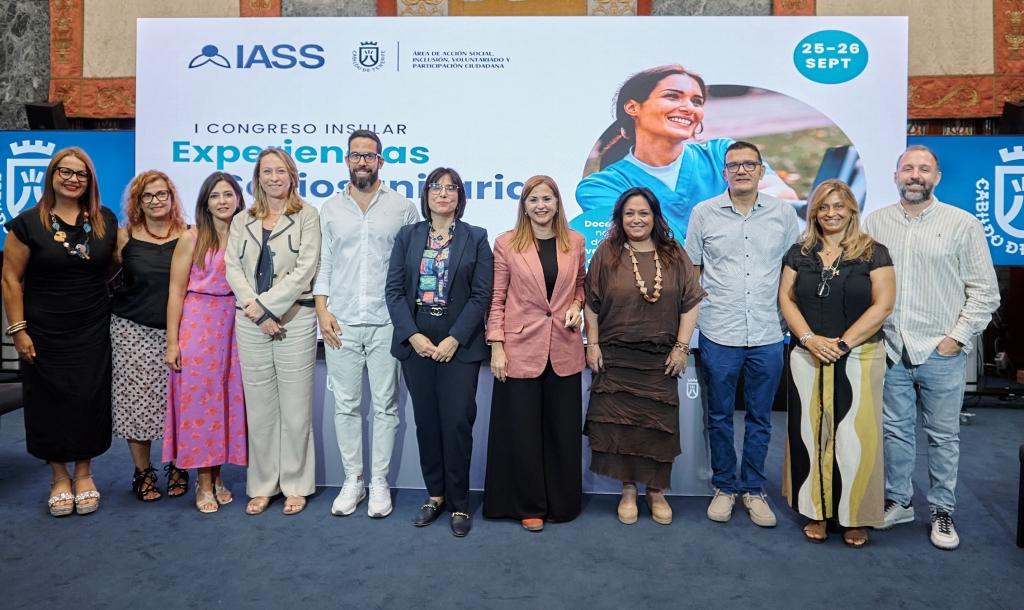 El Cabildo presenta el I Congreso Insular de Experiencias Sociosanitarias