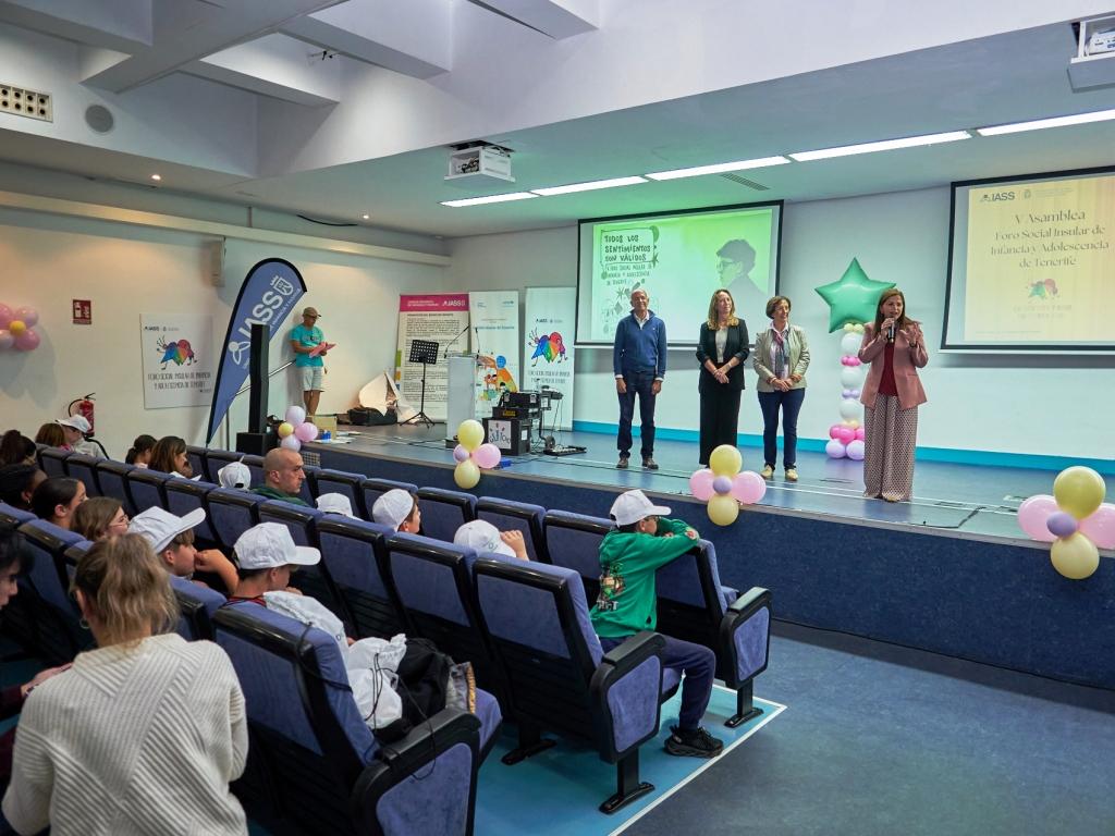 El Cabildo celebra el V Foro Social Insular de Infancia y Adolescencia de Tenerife