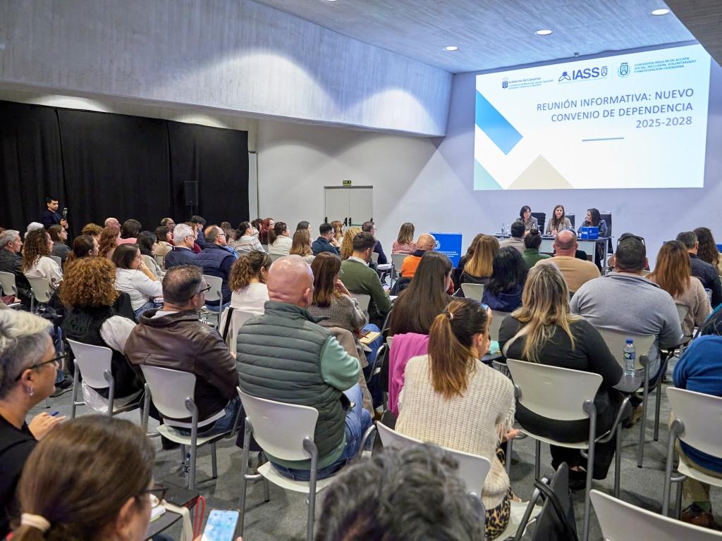El Cabildo de Tenerife presenta el nuevo Convenio de Dependencia a más de 70 entidades privadas y sociales