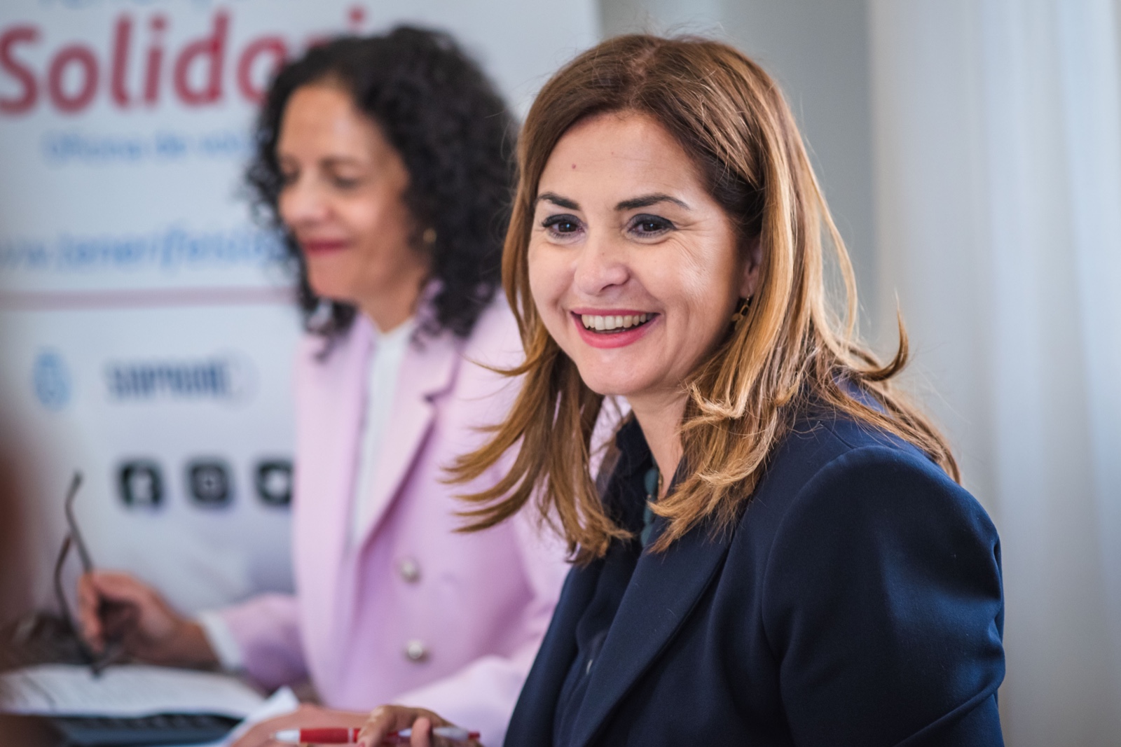 La consejera de Acción Social, Águeda Fumero,