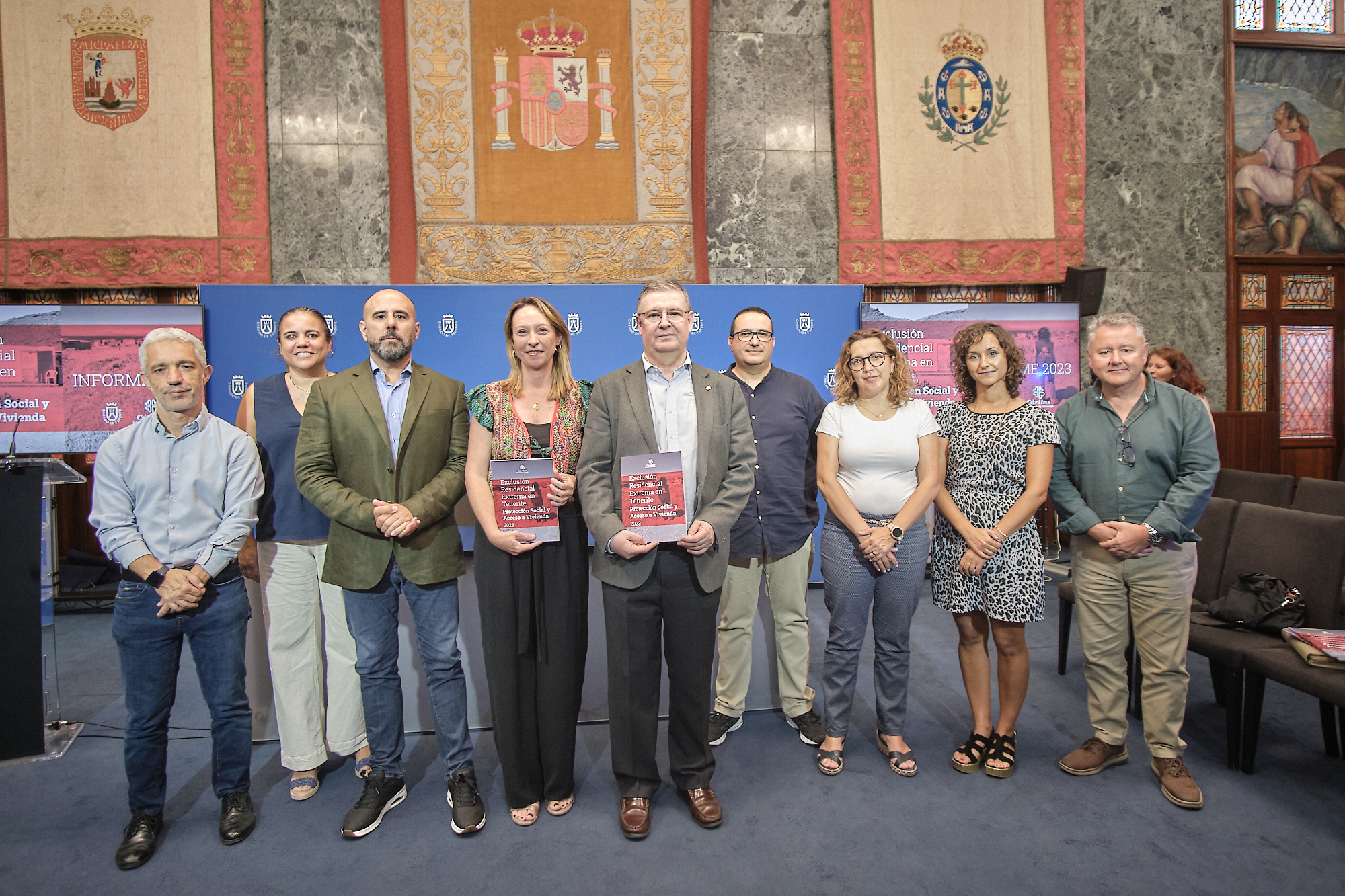 Presentación de las conclusiones del informe de Exclusión Residencial Extrema, elaborado por Cáritas