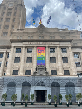 El Cabildo fomenta el respeto a los derechos de las personas LGBTIQ+ con el lema #OrgulloDeTenerife