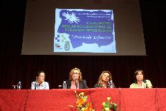 cristina valido participa en  iii encuentro  cuidadores  personas pendientes  tegueste